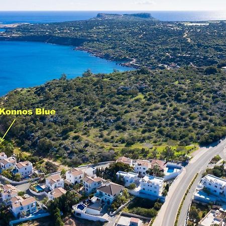 Konnos Blue Villa Protarász Kültér fotó